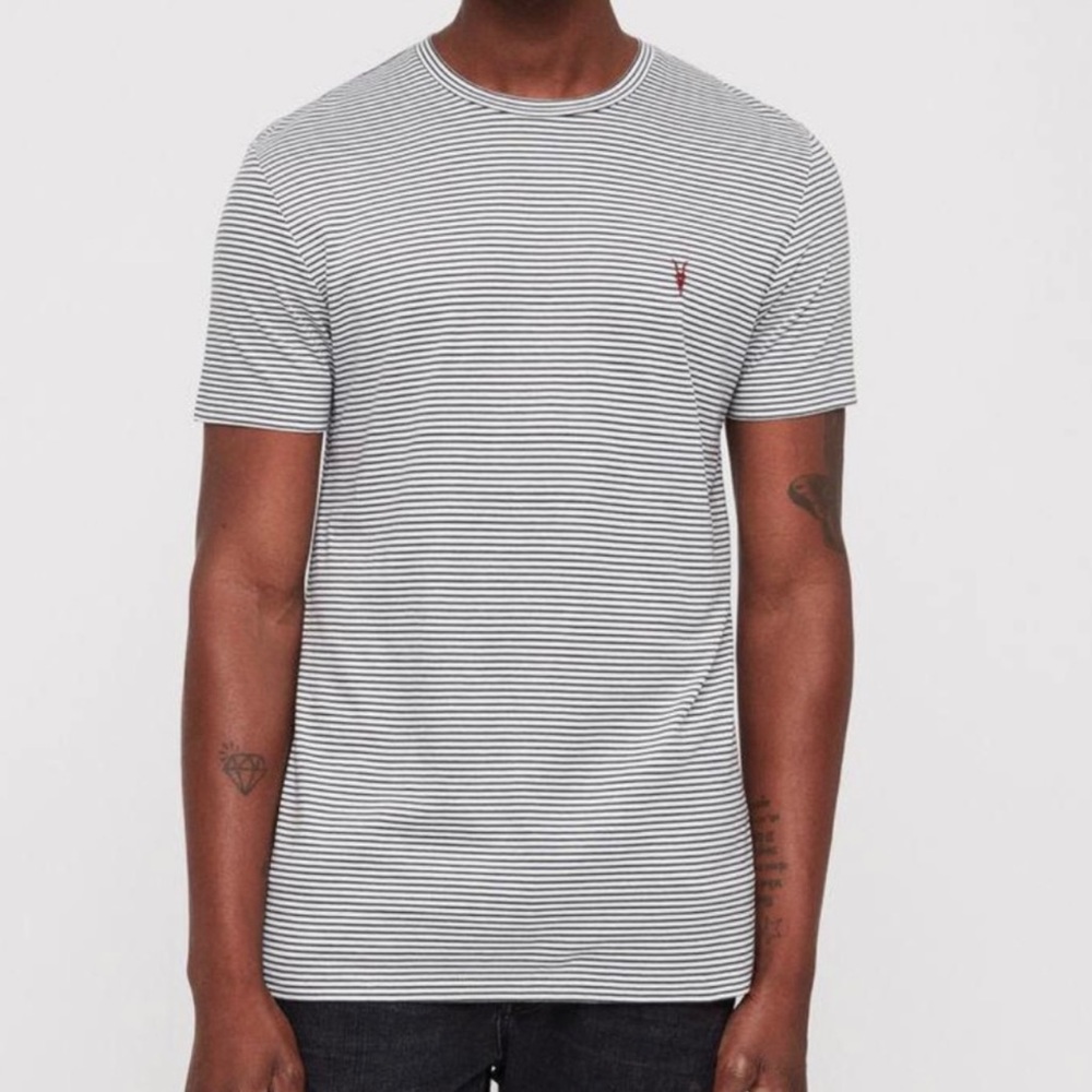 Men’s all Saints striped shirt